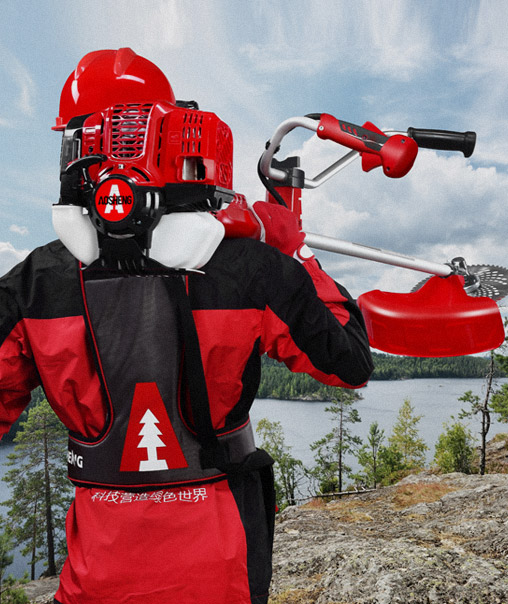Ferramentas de jardim de motores a gasolina